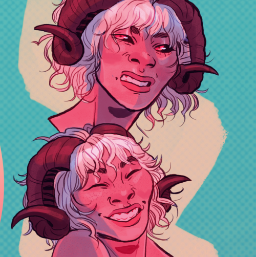 anonbeadraws: Character sheet commission for @kurgy of their Tiefling Bard Liuvo Loci!✨commission in