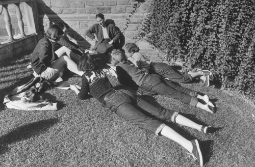 Warm days at Vassar, circa 1950. 