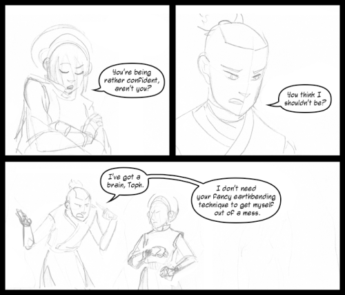 Comic Preview Oh no, Tokka conflict in the middle of my story. Muahaha.