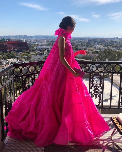 GEMMA CHAN IN VALENTINO at the 2019 Oscars