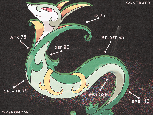 axew:40 Days Pokémon Challenge | Day 11Favorite Grass Type: Serperior |ω･)و ̑̑༉