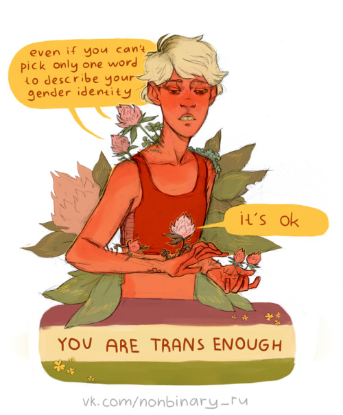 howling-wizard:For all the wonderful non-binary trans folks&lt;3