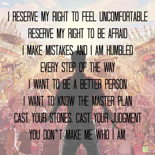 justbeatingadeadhorse:  Sometimes You’re the Hammer, Sometimes You’re The Nail // A Day to Remember  This song gets me through.