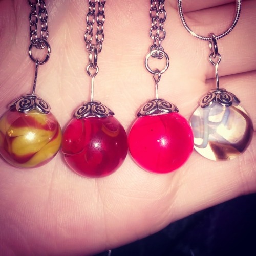 I Have Been Making Marble Necklaces And Selling Them On My Etsy~ You Can Pick From Many Different Kinds!