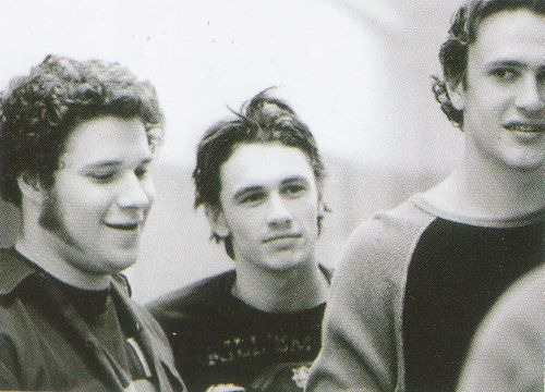 solst-ice:  Seth Rogen, James Franco and Jason Segal on the set of Freaks and Geeks. 