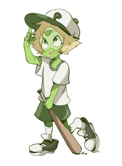 sugarleegogo:  peri   my little slugger~