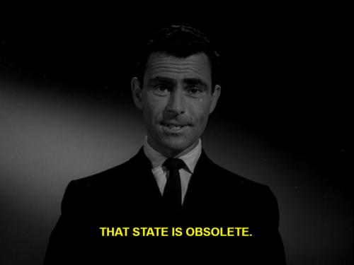 wackd: handblogfortherecentlydeceased: “The Obsolete Man,” The Twilight Zone rod serling