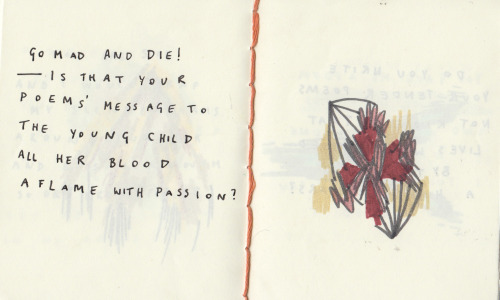 bysen:  Little tiny book I made   For my art project I am collecting stories, if you have the t