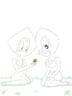 Peridot 4xn know what is a butterfly now :‘3(survivalaltair)how cute is this!?!!! let me smooch your perisona o//A//o