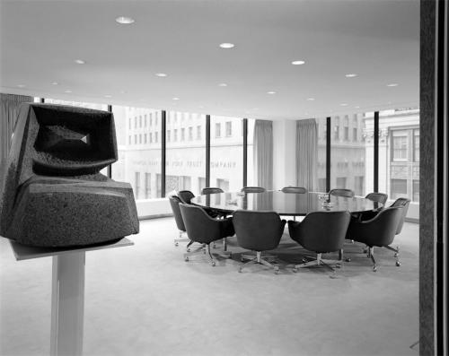 Ezra Stoller (American; 1915–2004)140 Broadway (Marine Midland Bank Building), New York: Interior, c