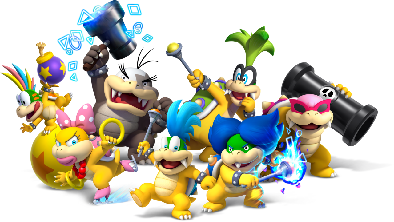 Bowser Jr  Bowser, Super mario party, Super mario bros