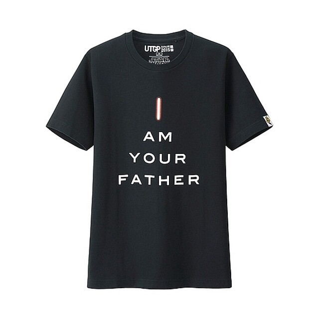 Cop!
#uniqlo#star#wars#day#ut#utgp#2015#i#am#your#father#japan#dark