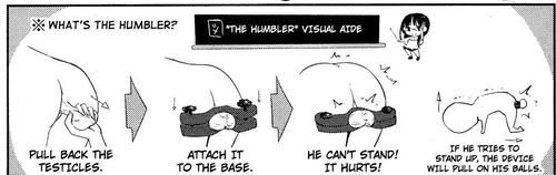 cuckhumiliation:  balltherapy:  &lsquo;Humbler&rsquo; explanation  I love