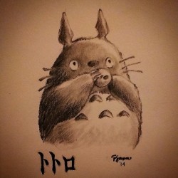 eediut:  Feeling the need to create but can’t put together a cohesive image. Go to what feels like home, my happy place. My best buddy Totoro.