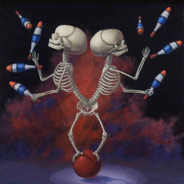 artagainstsociety:  Circus Conjoined Twins by Sandra Yagi