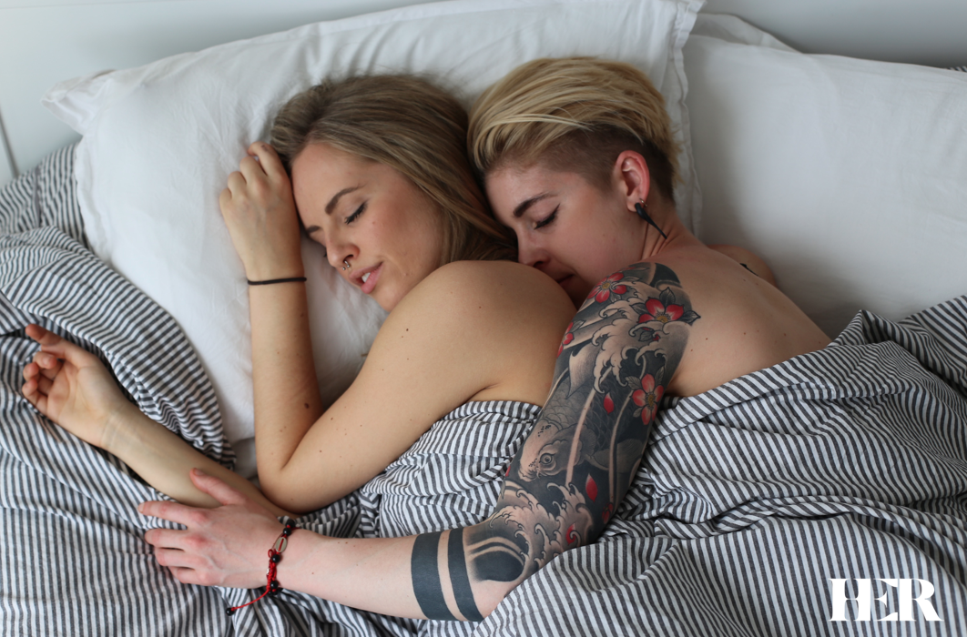 Lesbians Girls In Bed