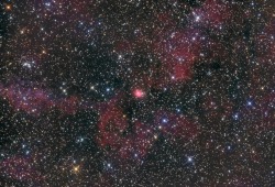 just–space:  Sh2-157 Emission Nebula