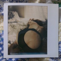 elmunt:  Had my first #Polaroid shoot today. I am loving the #InstantGratification! Model: Hattie Watson @hattiewatson  Photographer: Edwin Munt @edwinlmuntHttp://Fb.com/ephotomHttp://ephotom.tumblr.com #spectra #photography 