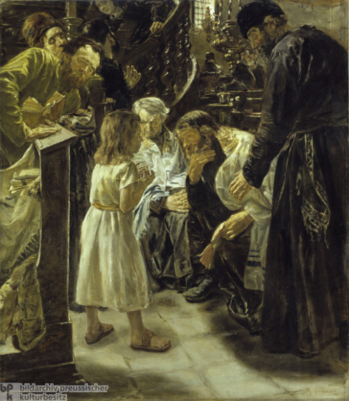 lazersilberstein: Max Liebermann, The Twelve-Year-Old Jesus in the Temple [Der zwölfjährig