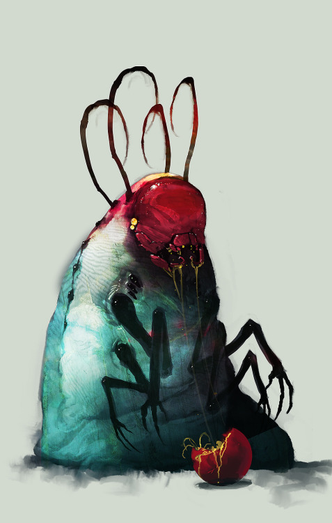 creaturesfromdreams:  The Very Hungry Caterpillar by cobaltplasma  ==================== More: | Animals | Random |Check out Batman: Arkhan Knight for PS4!