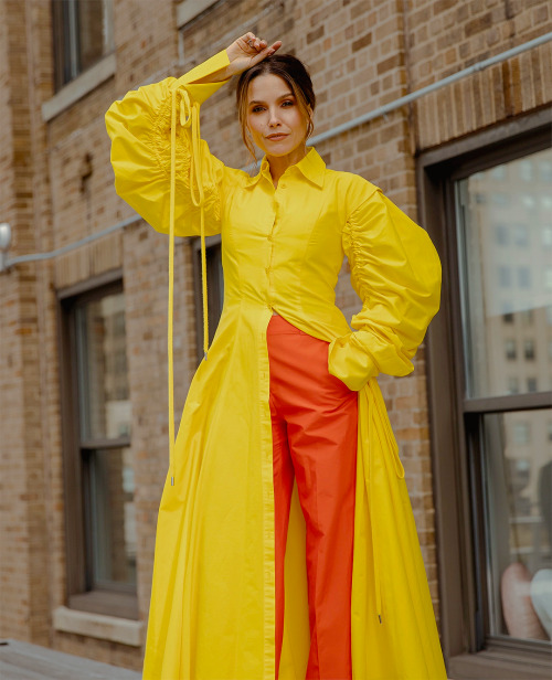 sparkling-lux:Sophia Bush photographed by Jenna Greene for WWD (2022)