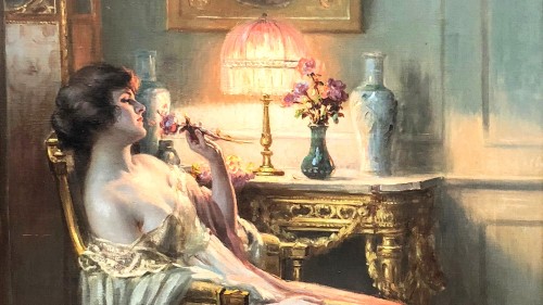 A Lady's Boudoir 