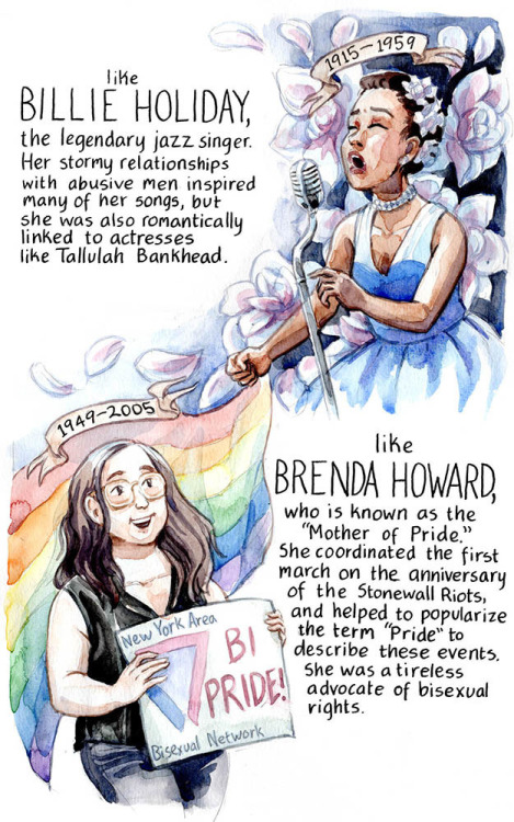 wetwareproblem:buzzfeedlgbt:Know your Bi history. Honestly, what I got from the mother in the b