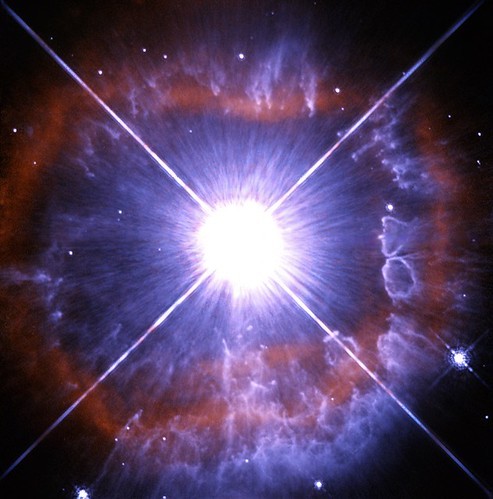 Snapshot of a shedding star by europeanspaceagency