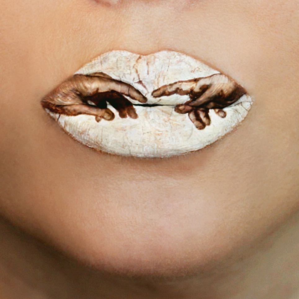 sosuperawesome:  Lip Art by Ryan Kelly on InstagramFollow So Super Awesome on Instagram