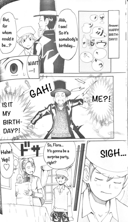 Professor Layton and the Lost Forest - Japanese Exclusive Manga (Chapter 1, Part 1) Professor Layton