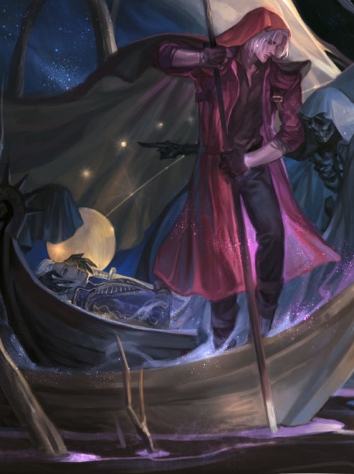 pansen1802: I walked through the river of Acheron, through day and night, through blood and fir