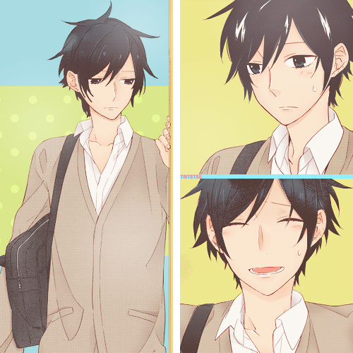 taitetsu:  Miyamura’s new look (｡-_-｡ ) 