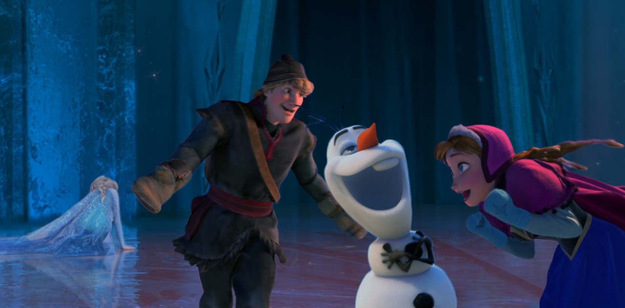 constable-frozen:  olaf vs marshmallow  STOP