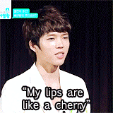 loserqyu:  shit woohyun says (♡) 