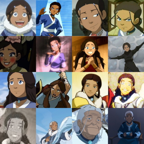 thisismyspotkatr:Shoutout to Katara for finding a hair style when she was like 4 and keeping it for 