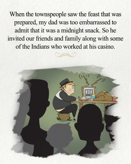 The story of the first Thanksgiving, as told by Donald Trump Jr. 