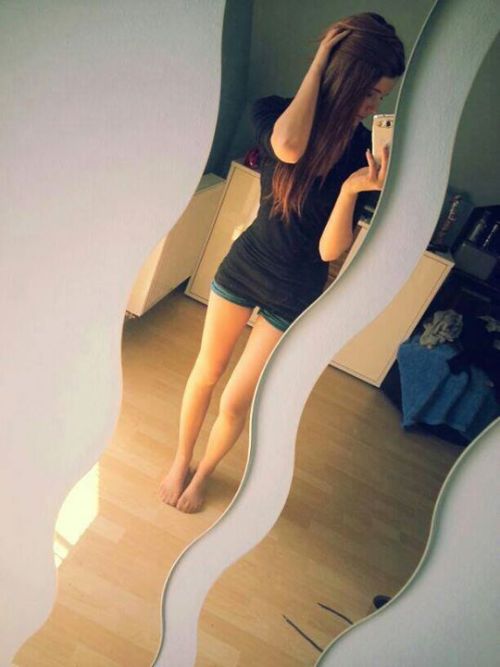 Porn Pics hoselfie:  ♥ we love selfies in hose ♥