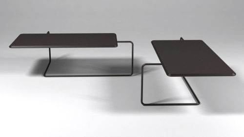 cmtbdesign: STABIL by Cédric Ragot These occasional tables pare down the table to its very essence: 
