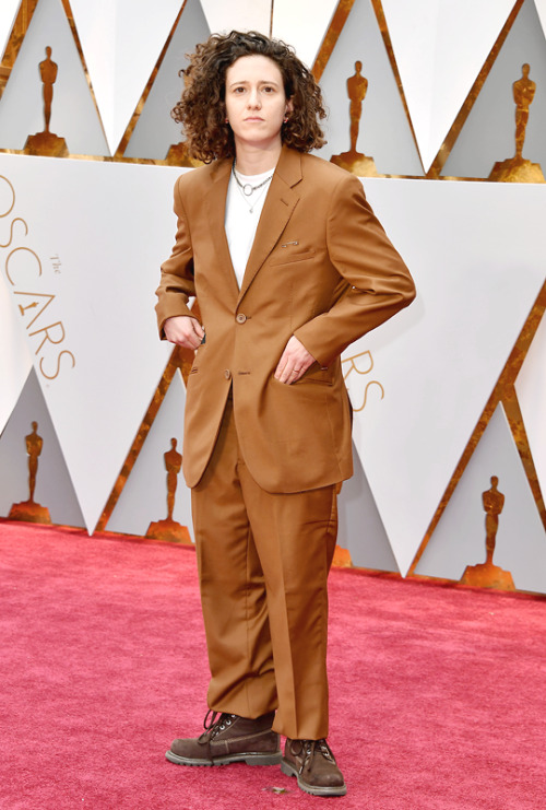 Mica Levi attends the 89th Annual Academy Awards at Hollywood &amp; Highland Center on February 