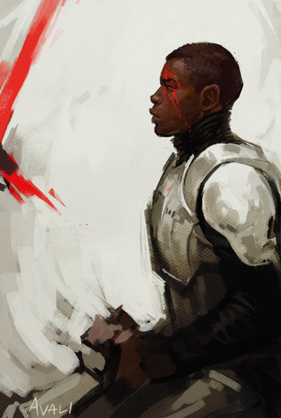 XXX avaliart:  A little Star Wars sketch for photo