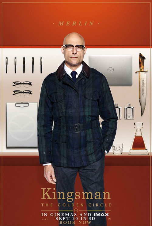 kingsman-network:New promotional character posters for Kingsman: The Golden Circle. 