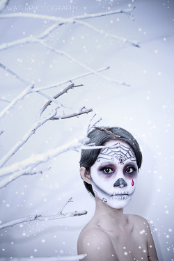 groteleur:  Easy Sugar Skull Makeup for Halloween