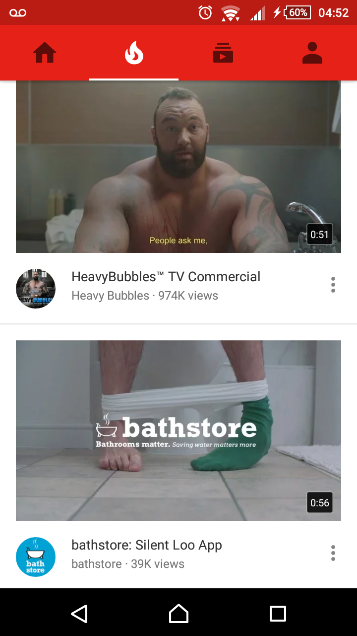 failnation:  YouTube suggests “the mountain” on the “throne”