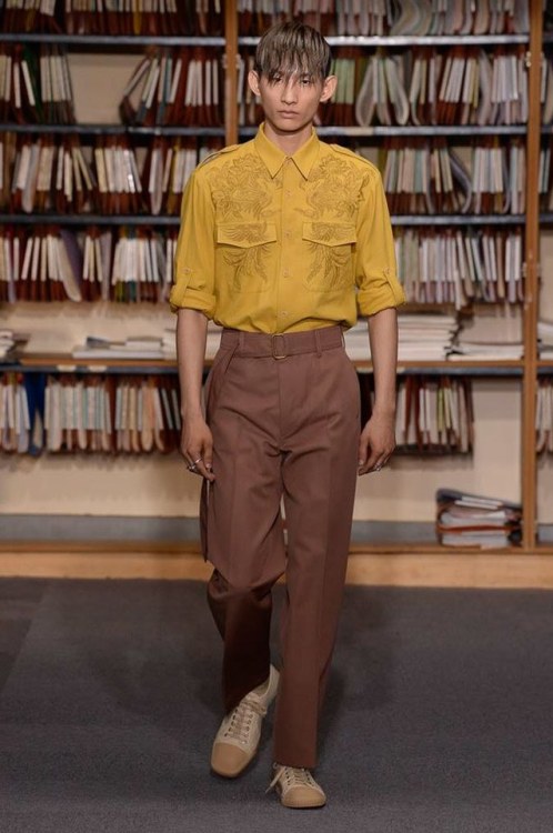 menandfashion: DRIES VAN NOTEN Spring/Summer 2018 collection PARIS MENSWEAR