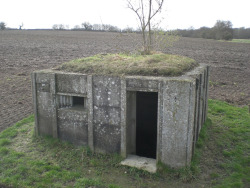 architectureofdoom:  Type 26 Prefab pillbox, aka Stent, England 