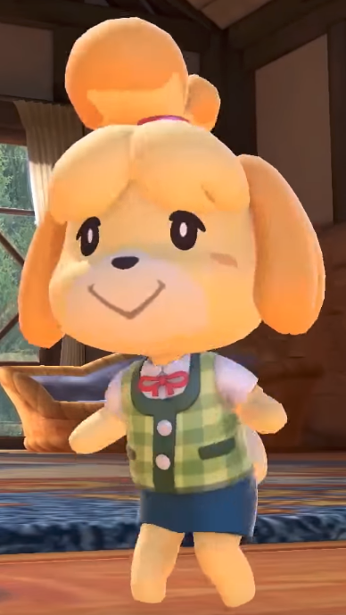 mayor-nedy:  ☆  ☆  ☆  ISABELLE SMASH!   ☆   ☆   ☆   doing it for her~ <3 <3 <3