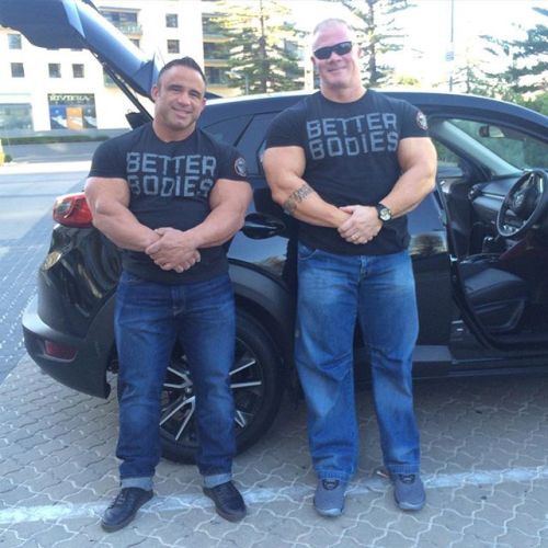 xcomp:  Jose Raymond (left) and some big guy I don’t recognize!