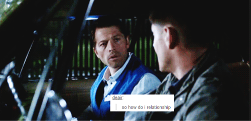 thebloggerbloggerfun:  Castiel through text posts. 