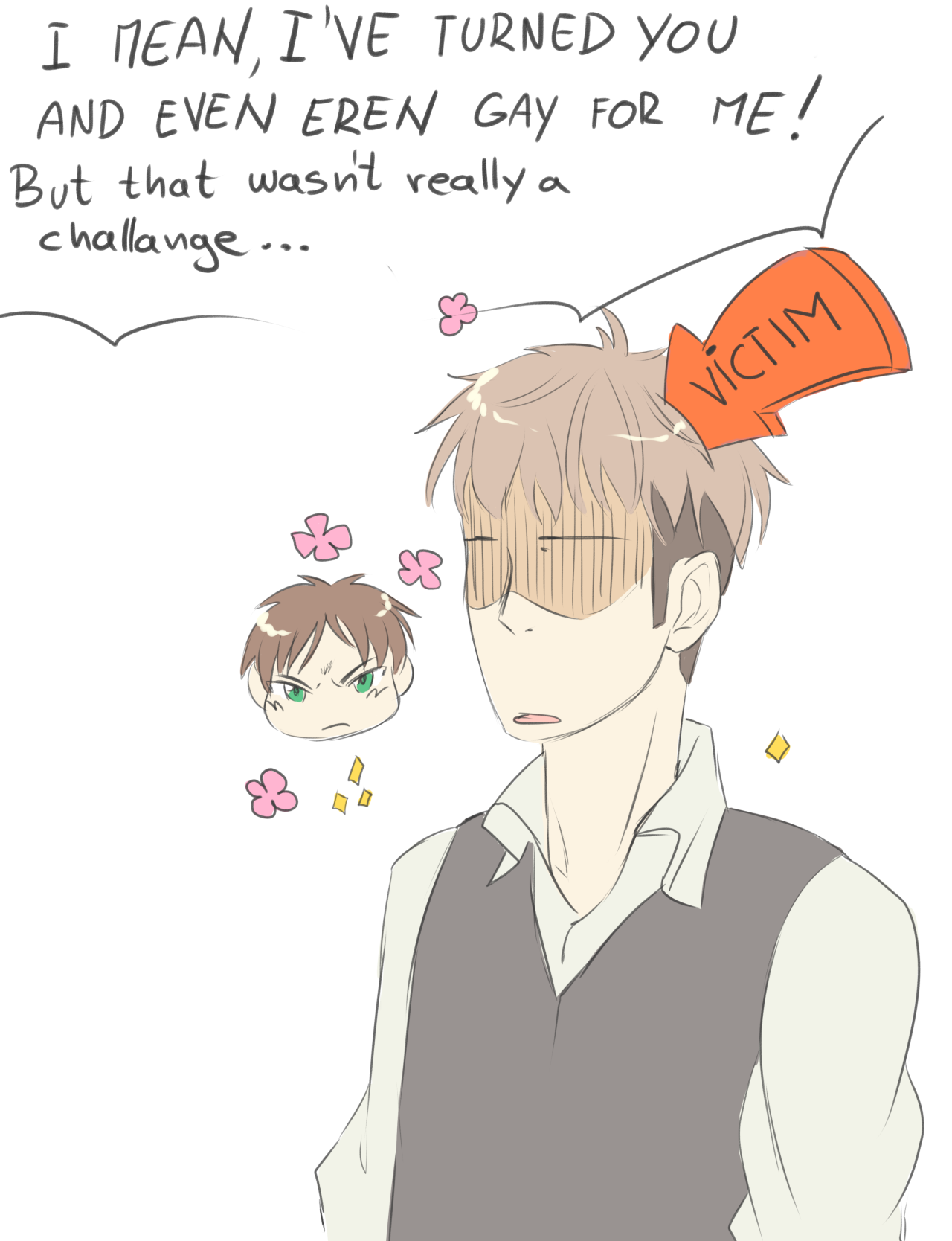 irl-ask-ymir:  gothamsnexttoprobin:  chusska-art:  My brain cant stop. Help. Inspired