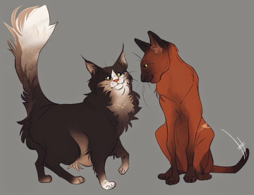 It’s important to draw your characters as cats sometimes, for mental wellness